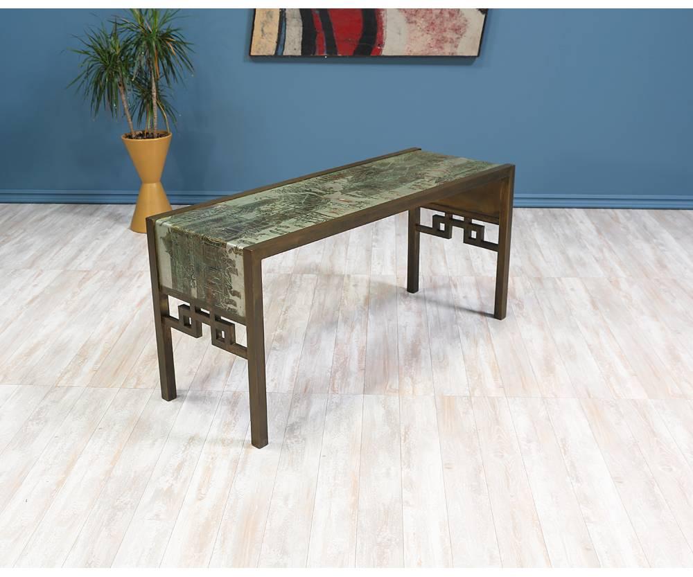 Manufacturer: Philip and Kelvin LaVerne
Period/Style: Mid-Century Modern
Country: United States
Date: 1970s

Dimensions: 26.25