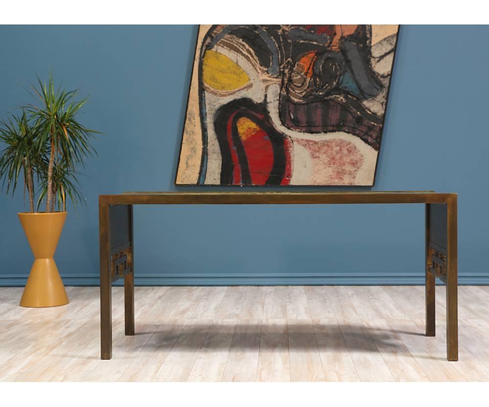 Philip and Kelvin LaVerne “Spring Festival” Console Table 1
