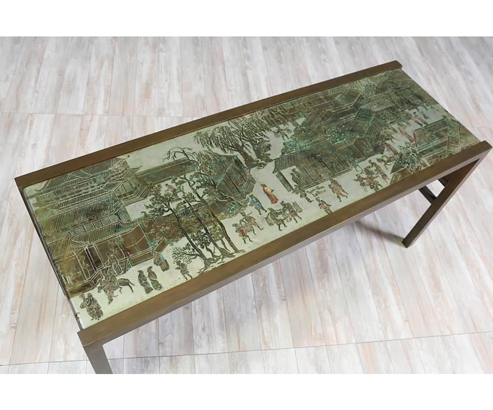 Philip and Kelvin LaVerne “Spring Festival” Console Table 2