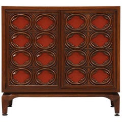 Maurice Bailey Cabinet with Leather Front Doors for Monteverdi-Young