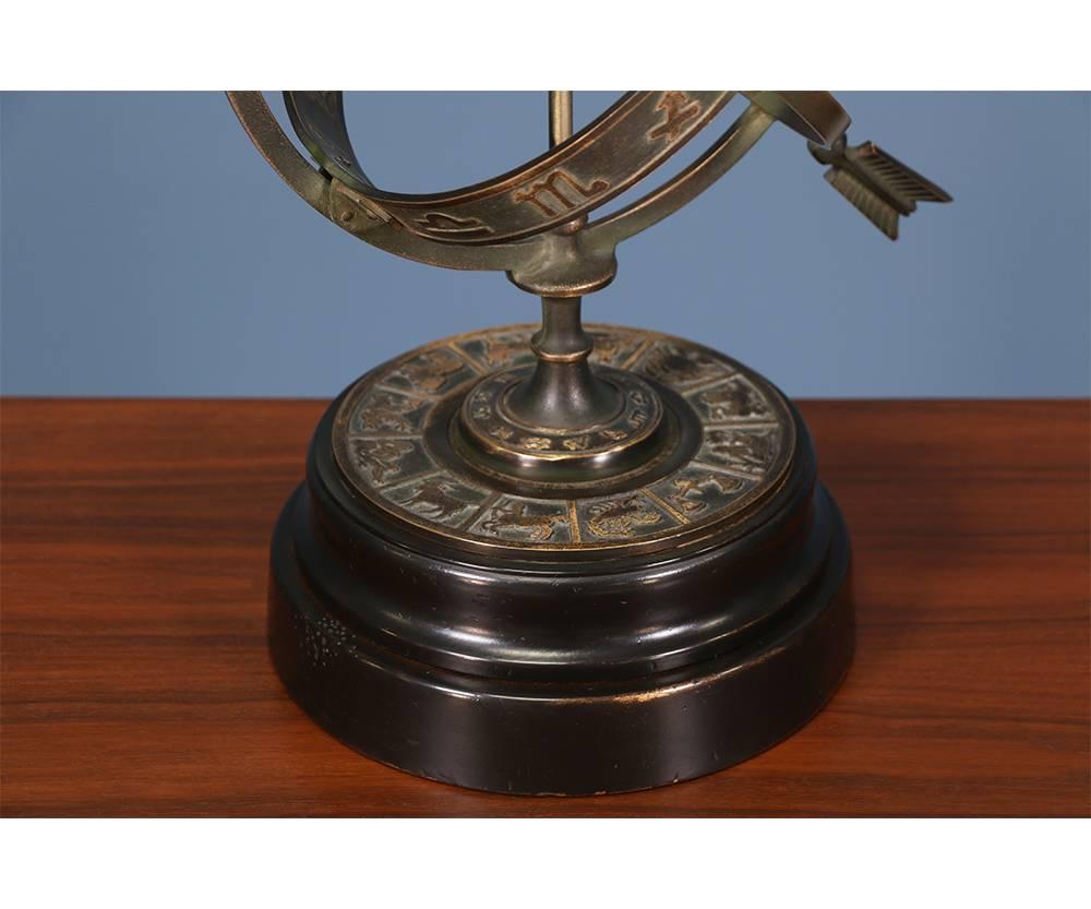 Frederick Cooper Astrological Zodiac Armillary Table Lamp 2