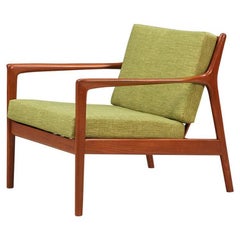 Folke Olhsson Model 75-C Teak Lounge Chairs for DUX