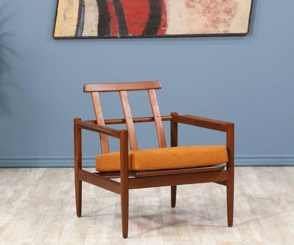 Mid-Century Modern Børge Jensen & Sønner Lounge Chair