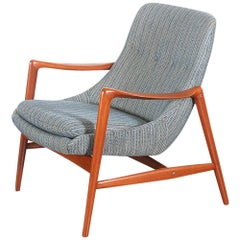 Adolf Relling Teak Lounge Chair for Dokka Møbler