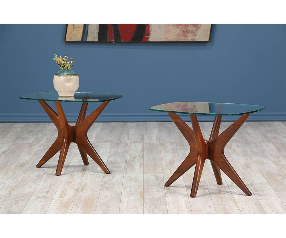 Mid-Century Modern Adrian Pearsall “Jax” Side Tables for Craft Associates