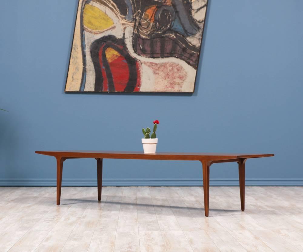 Mid-Century Modern John Van Koert “Profile” Coffee Table for Drexel