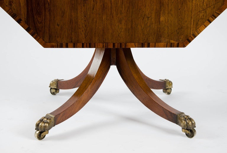 Regency Early 19th Century Rosewood Breakfast Table