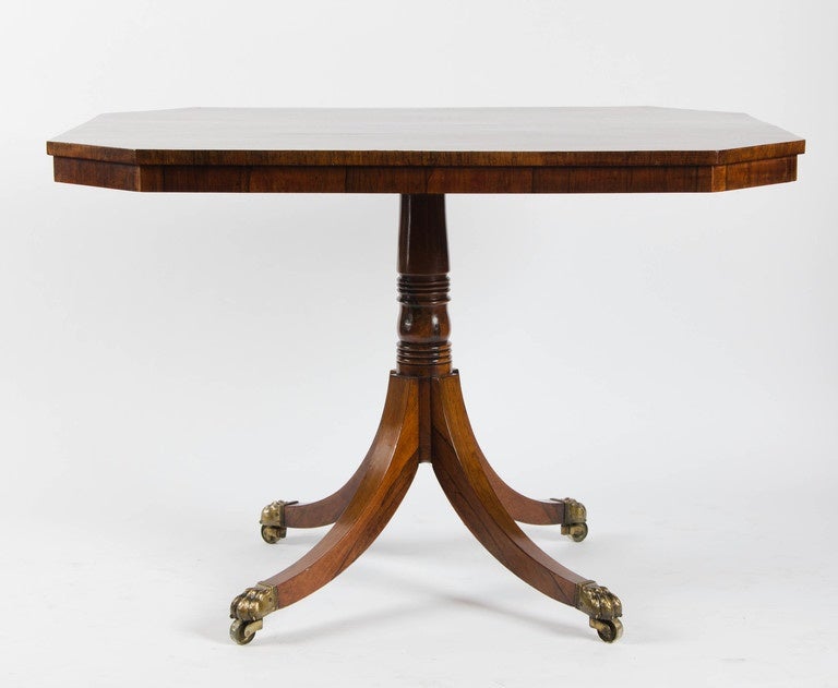 Early 19th Century Rosewood Breakfast Table 1