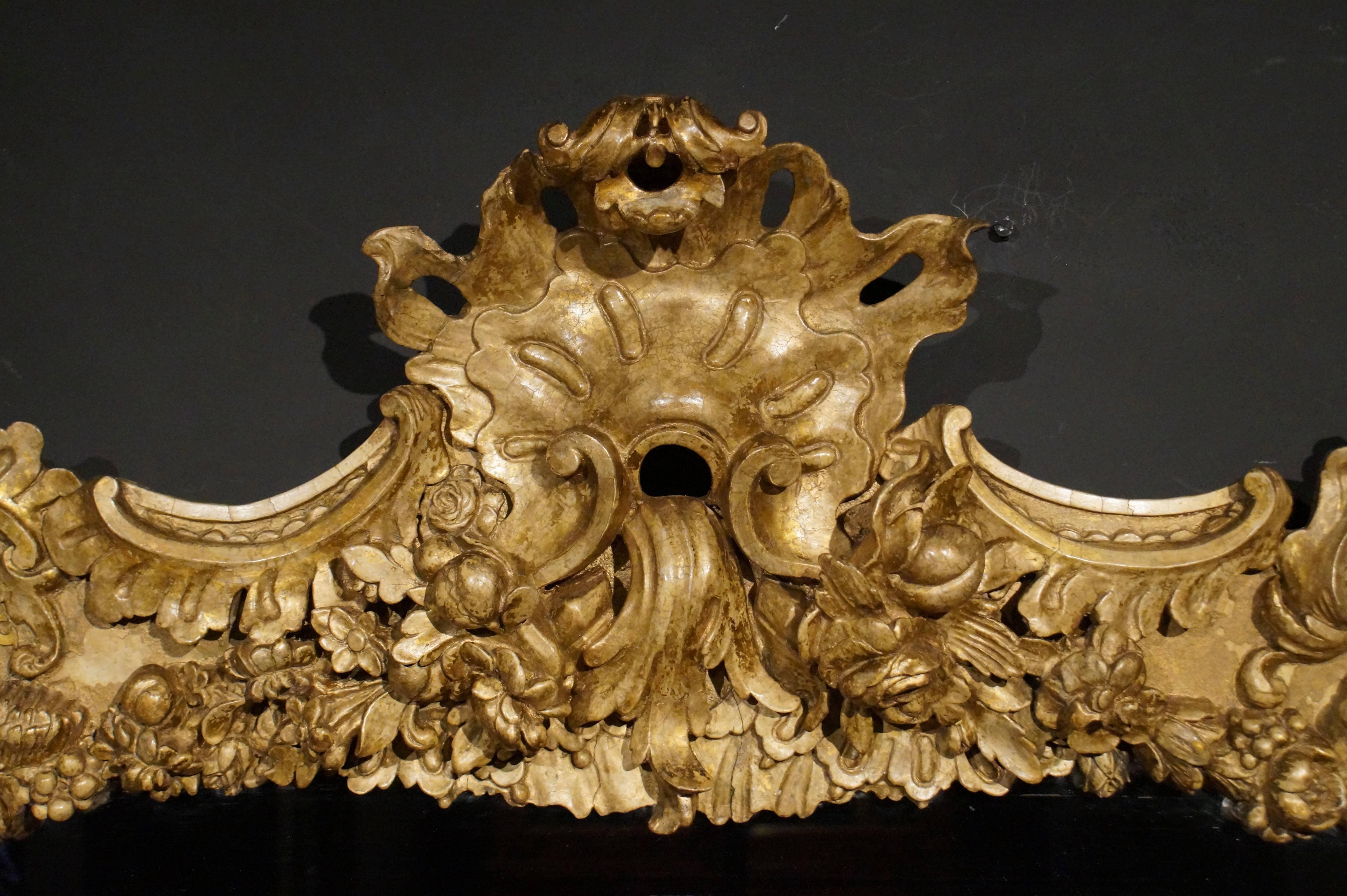 Rococo Revival Early 19th Century Mirror by William Freeman