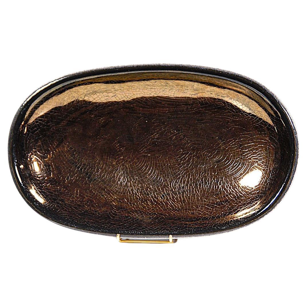 A Large Gold Bowl by Denise Gatard France 1960'ss