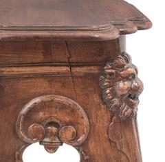Fabulously Carved Lion Table