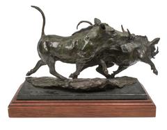Bronze Warthogs by Sherry Sanders