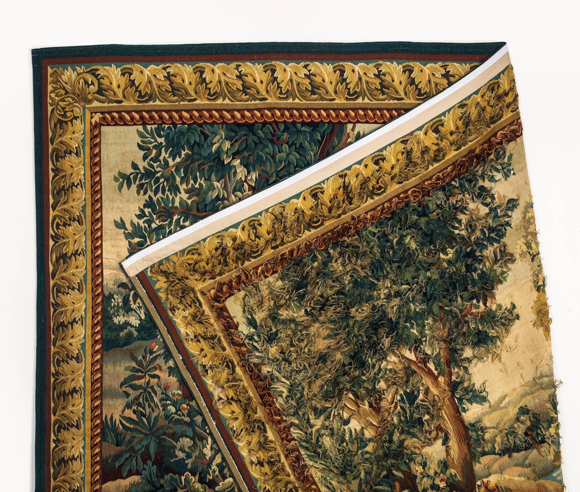 19th Century Flemish Verdure Tapestry 3
