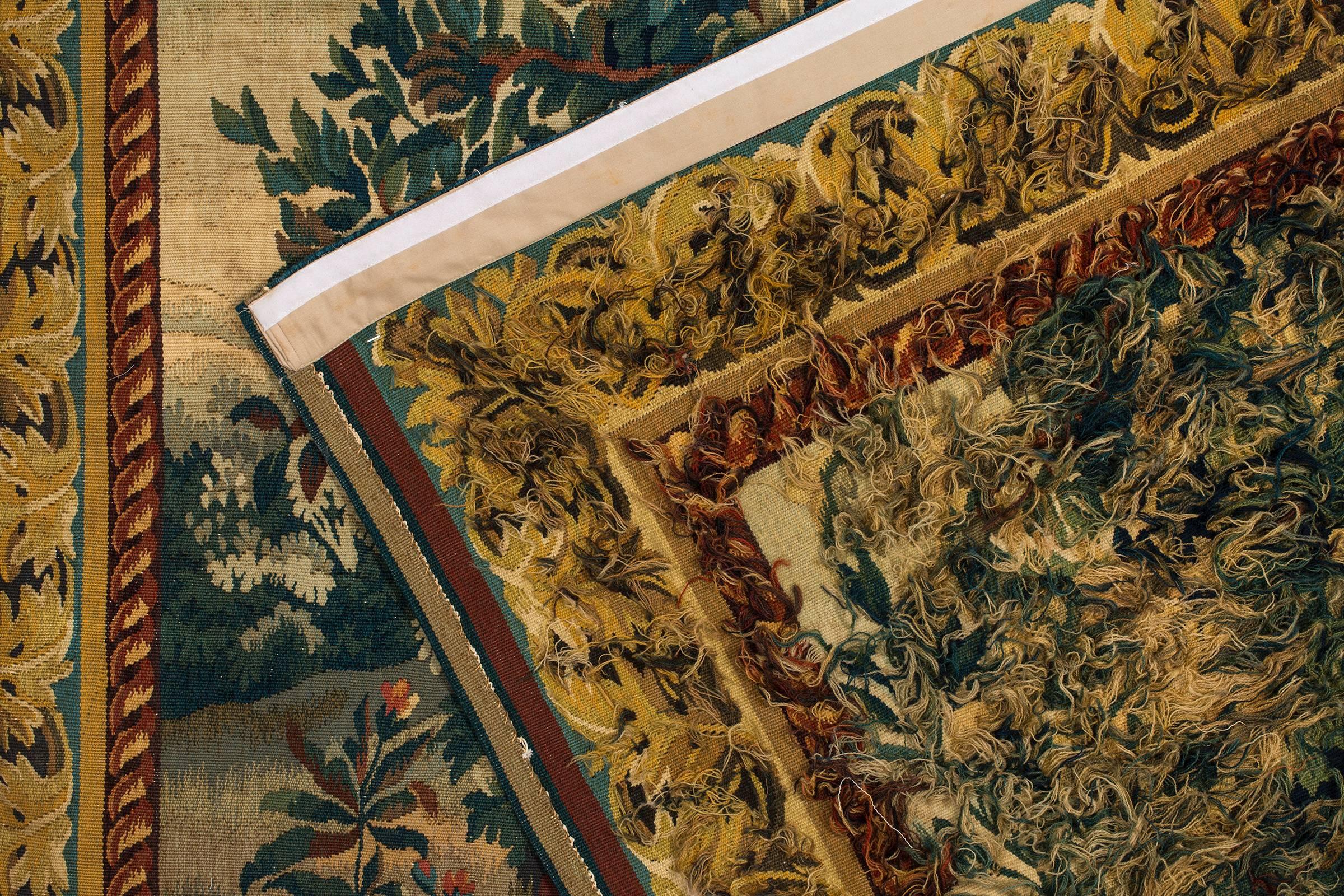 19th Century Flemish Verdure Tapestry 1