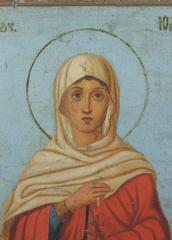 19th Century Russian Icon Saint Paraskeva of Iconium