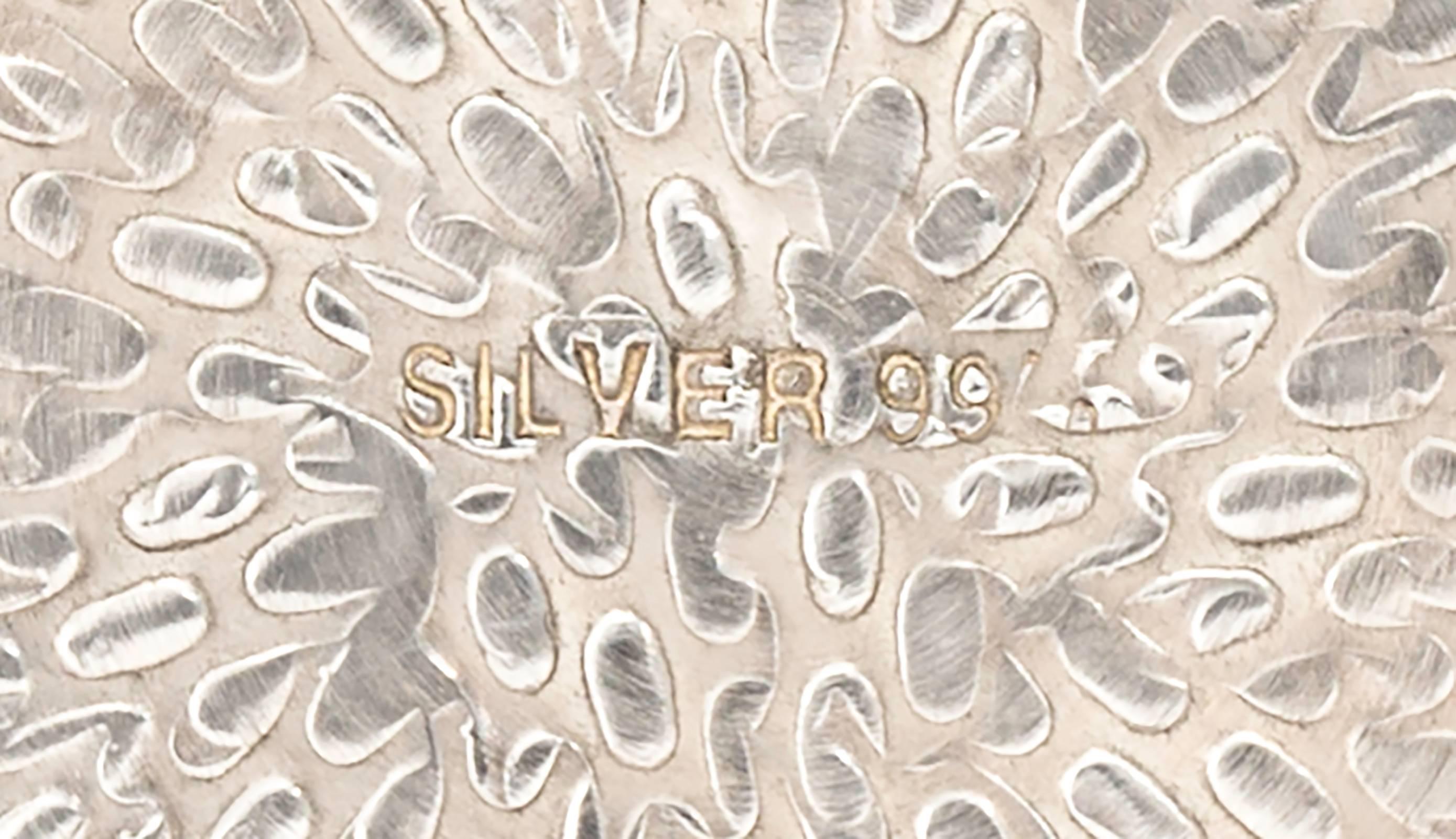 Box, Enamel Sterling Silver Bowl For Sale 4