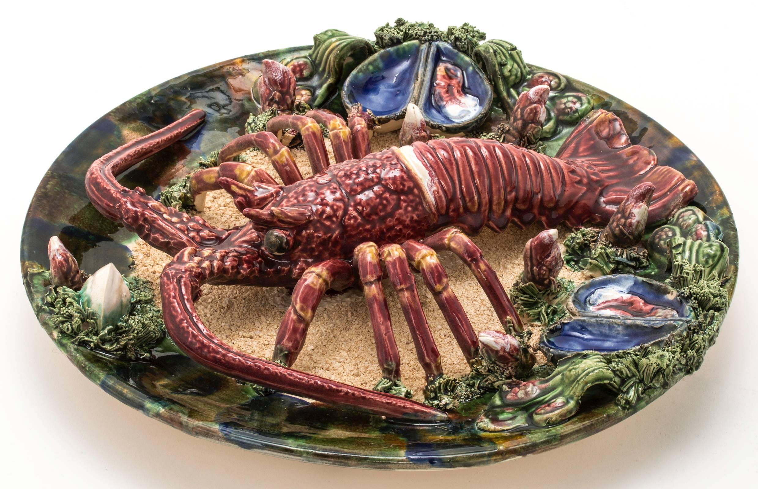 palissy lobster plate