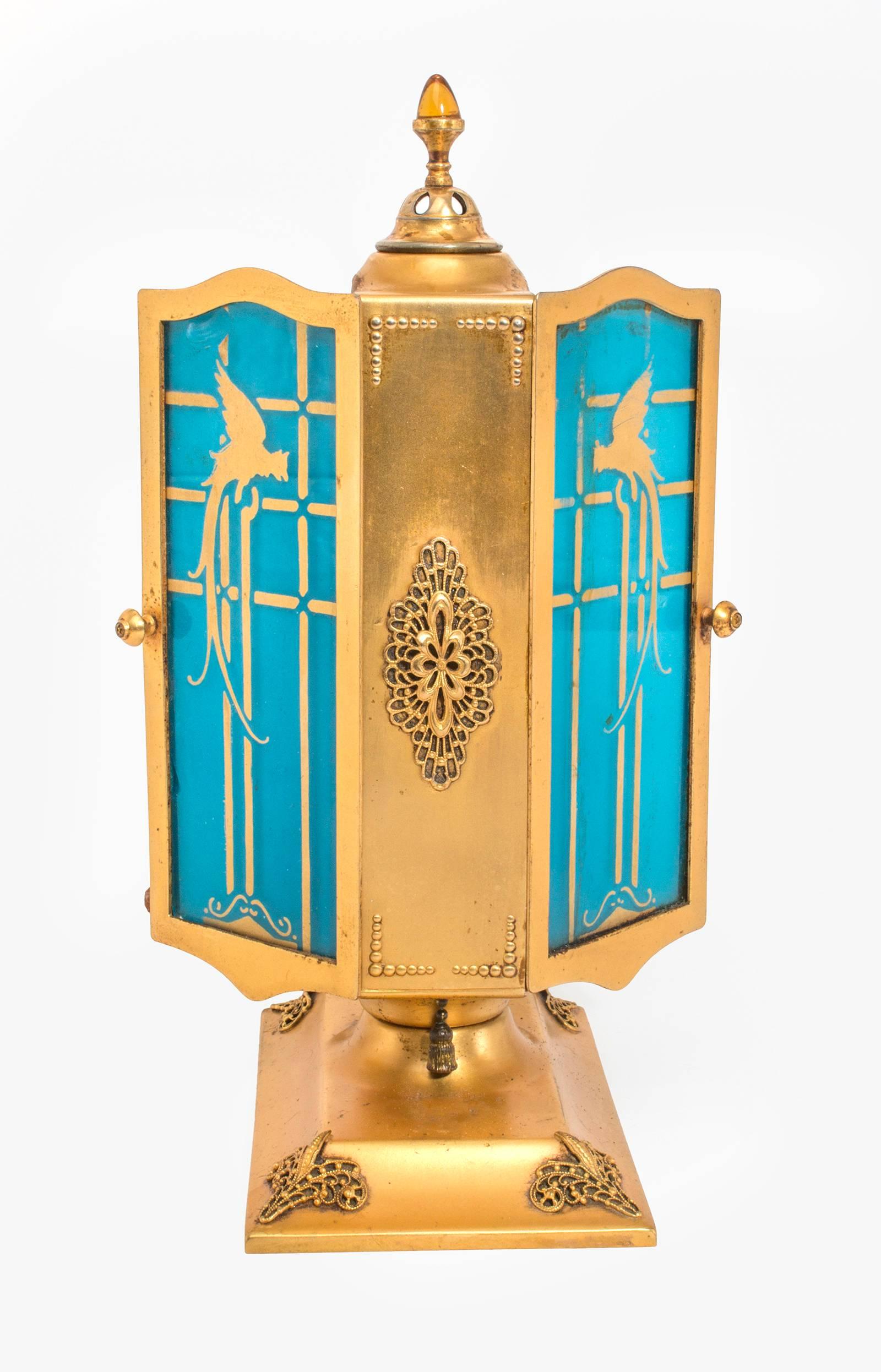 DeVilbiss Perfume Lamp, circa 1926 In Excellent Condition For Sale In Summerland, CA