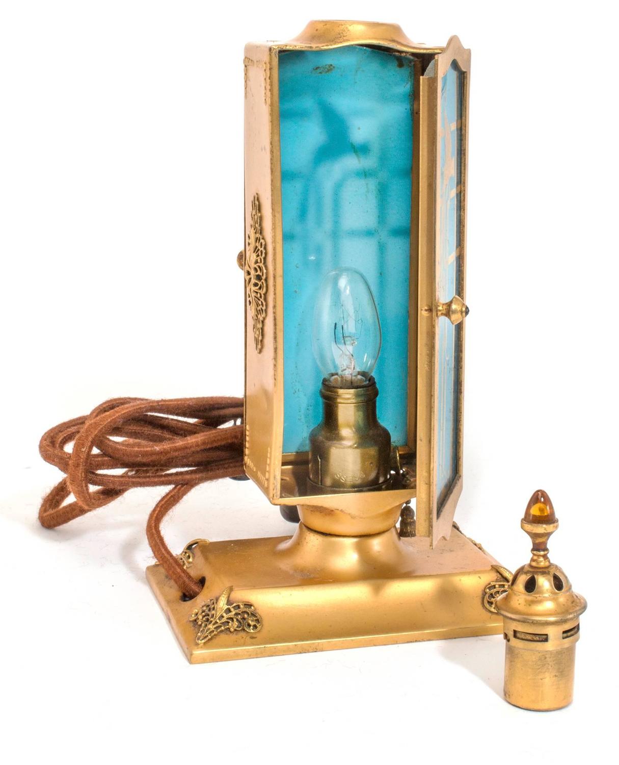 DeVilbiss Perfume Lamp, circa 1926 For Sale at 1stdibs