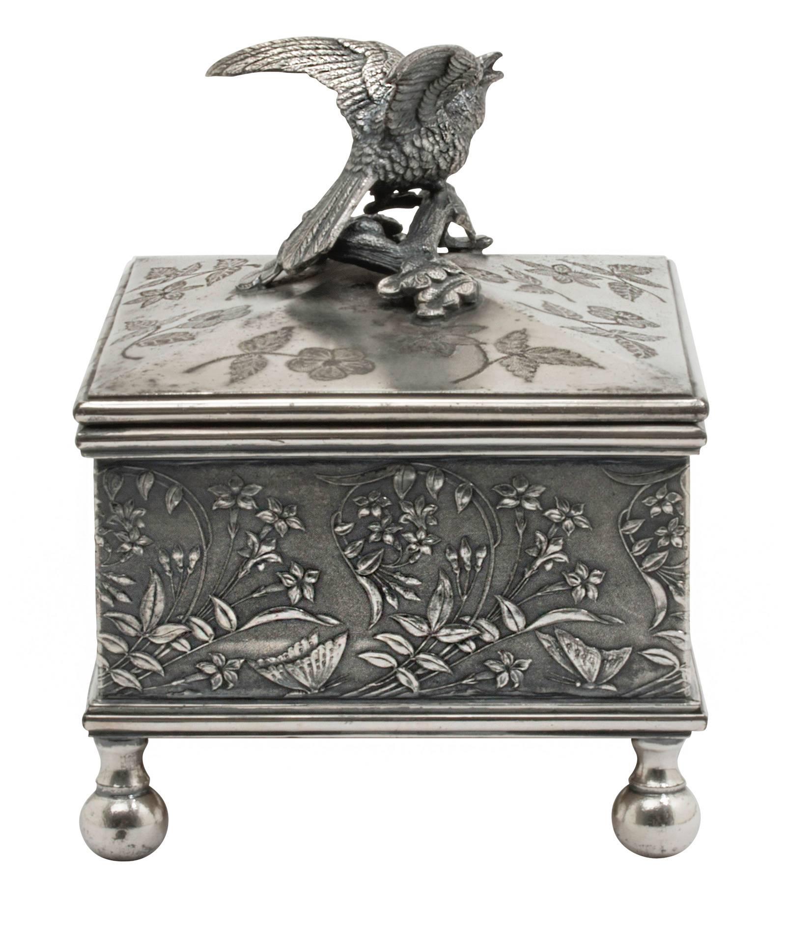 Late 19th Century Aesthetic Victorian Butter Box