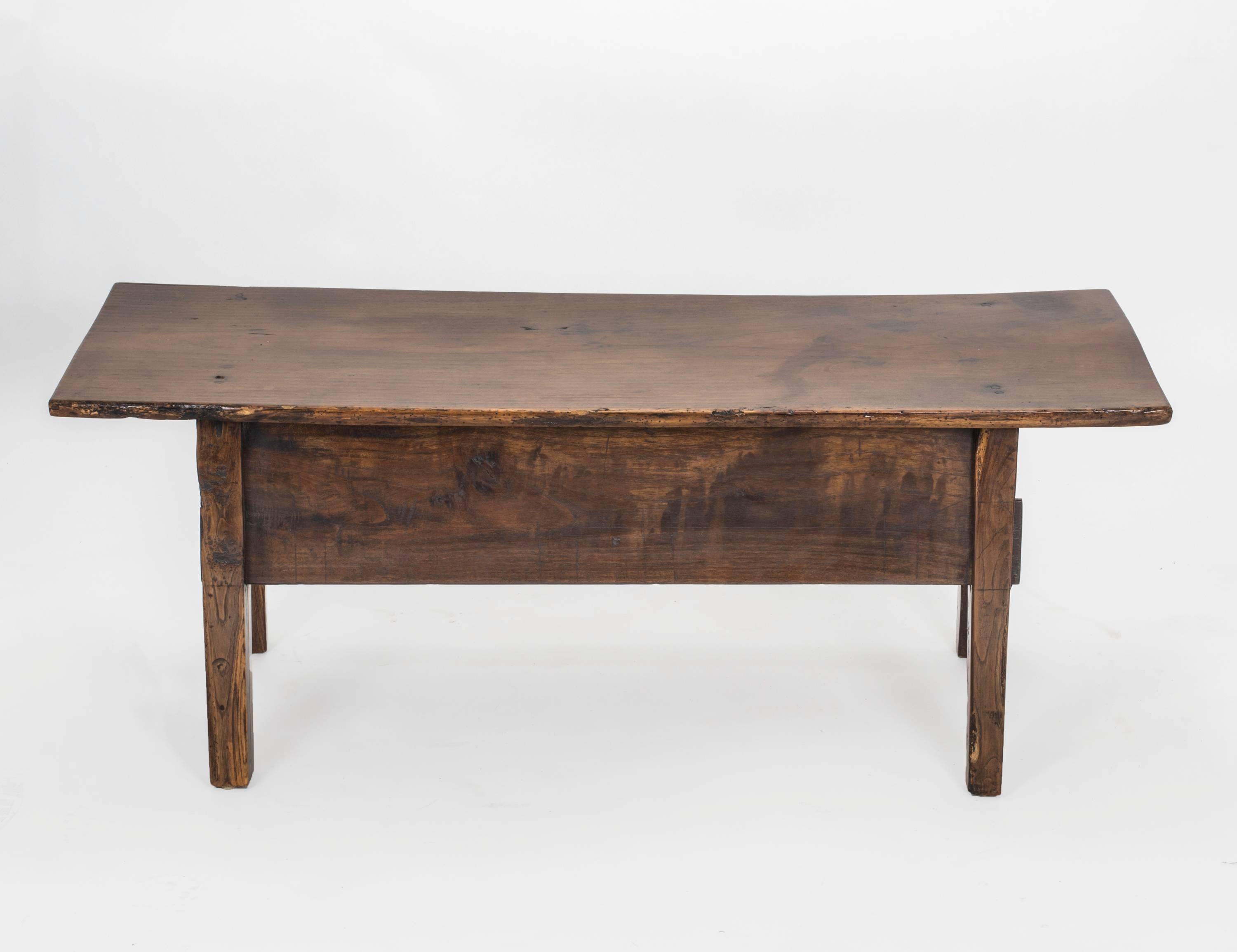 19th Century French Walnut Cocktail Table 3