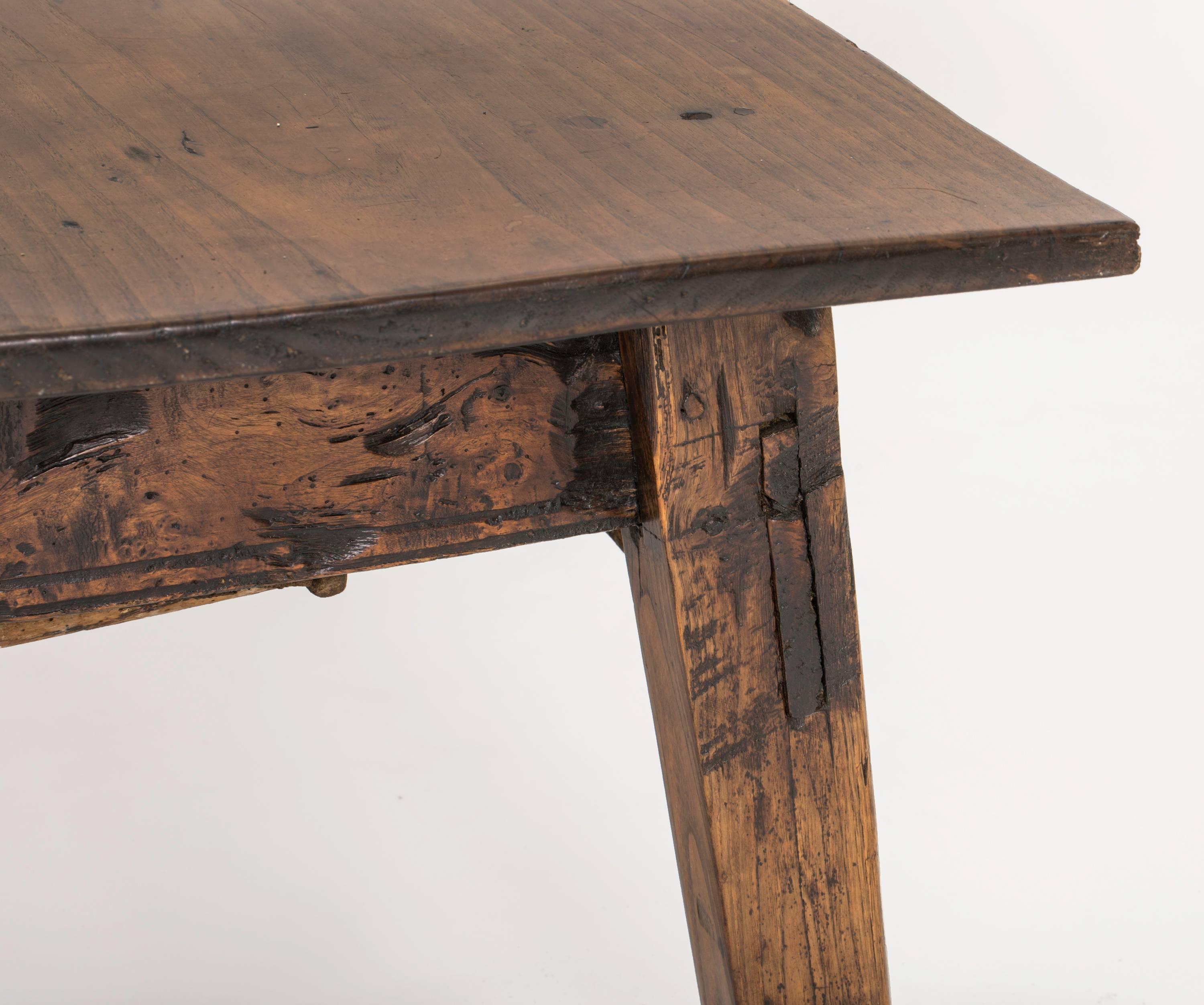 19th Century French Walnut Cocktail Table 6