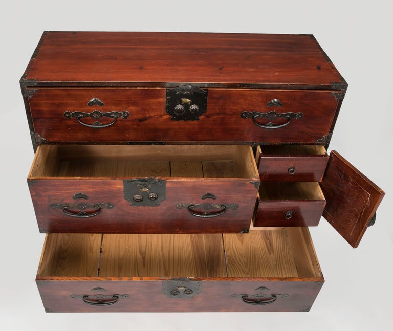 Antique Japanese Tansu Chest of Drawers at 1stdibs