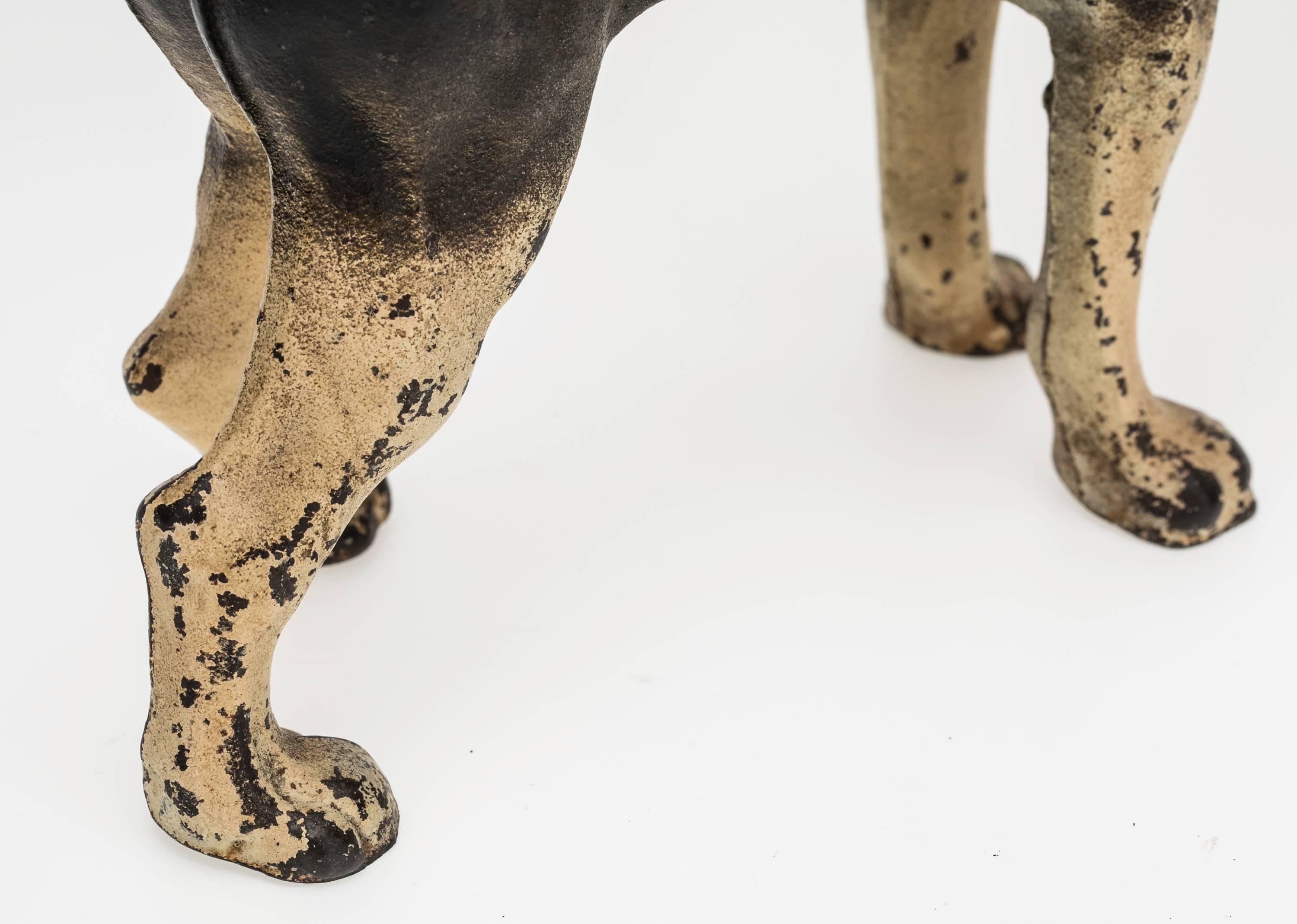 Boston Terrier Dog, Iron Doorstop Door Stop 3