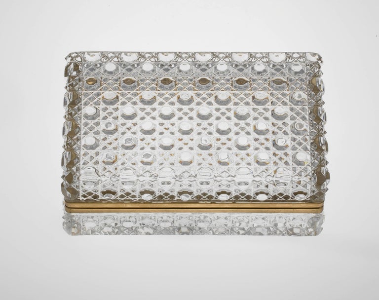 Cut Crystal Jewelry Box at 1stDibs