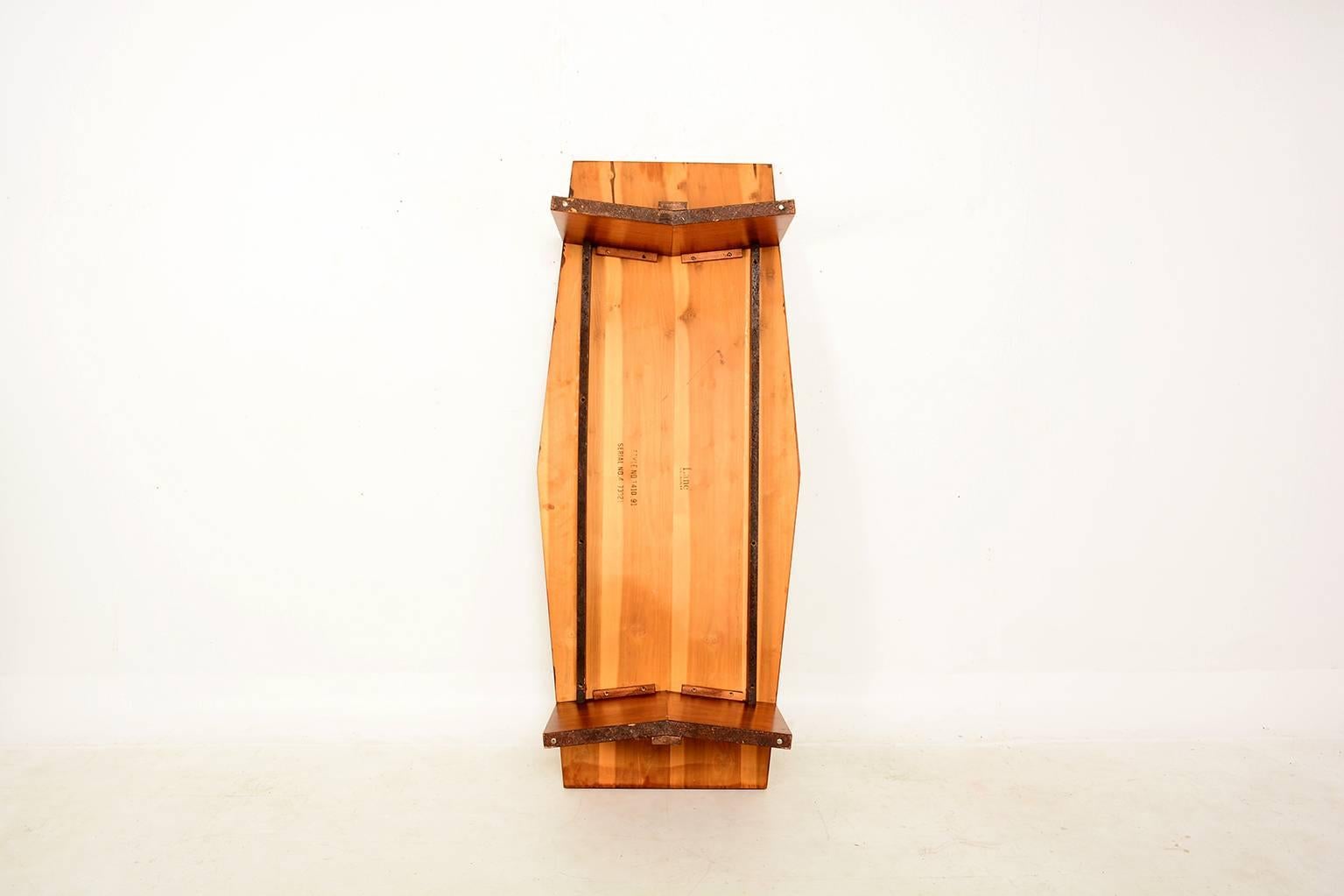 lane mid century coffee table