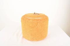 1970s Cork Ice Bucket by Signe Persson Melin for Boda Nova Sweden, Midcentury