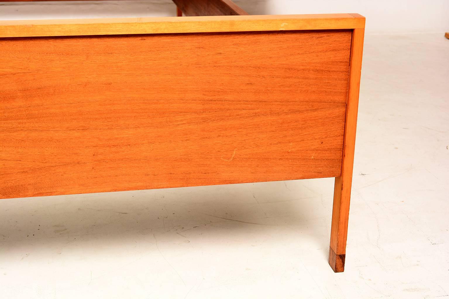 mid century modern floating nightstand