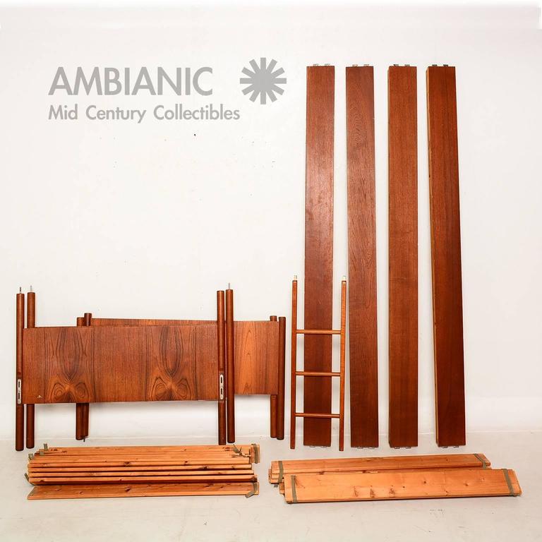 Westnofa Danish Modern Bunk Beds In Teakwood At 1stdibs Westnofa Danish Modern Bunk Beds In Teakwood Good Condition For National City