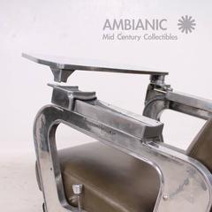 Mid-Century Modern Aluminum Airplane Chair