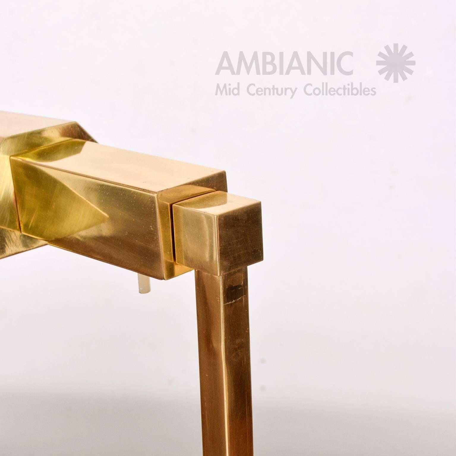 Brass Table Desk Lamp Mid-Century Modern  4