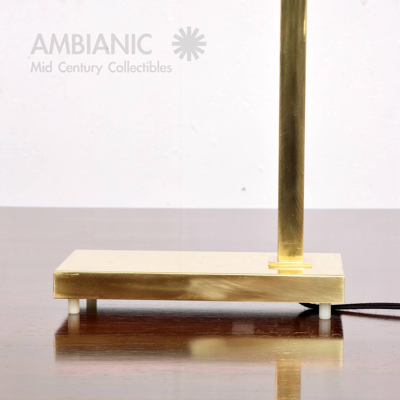 Brass Table Desk Lamp Mid-Century Modern  2