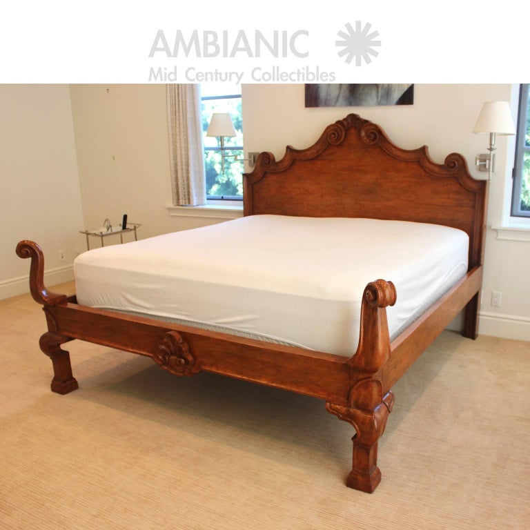 Michael Taylor Designs Italian Bed King Size Venetian Style For Lacquered Michael Taylor Designs Italian Bed King Size Venetian Style For