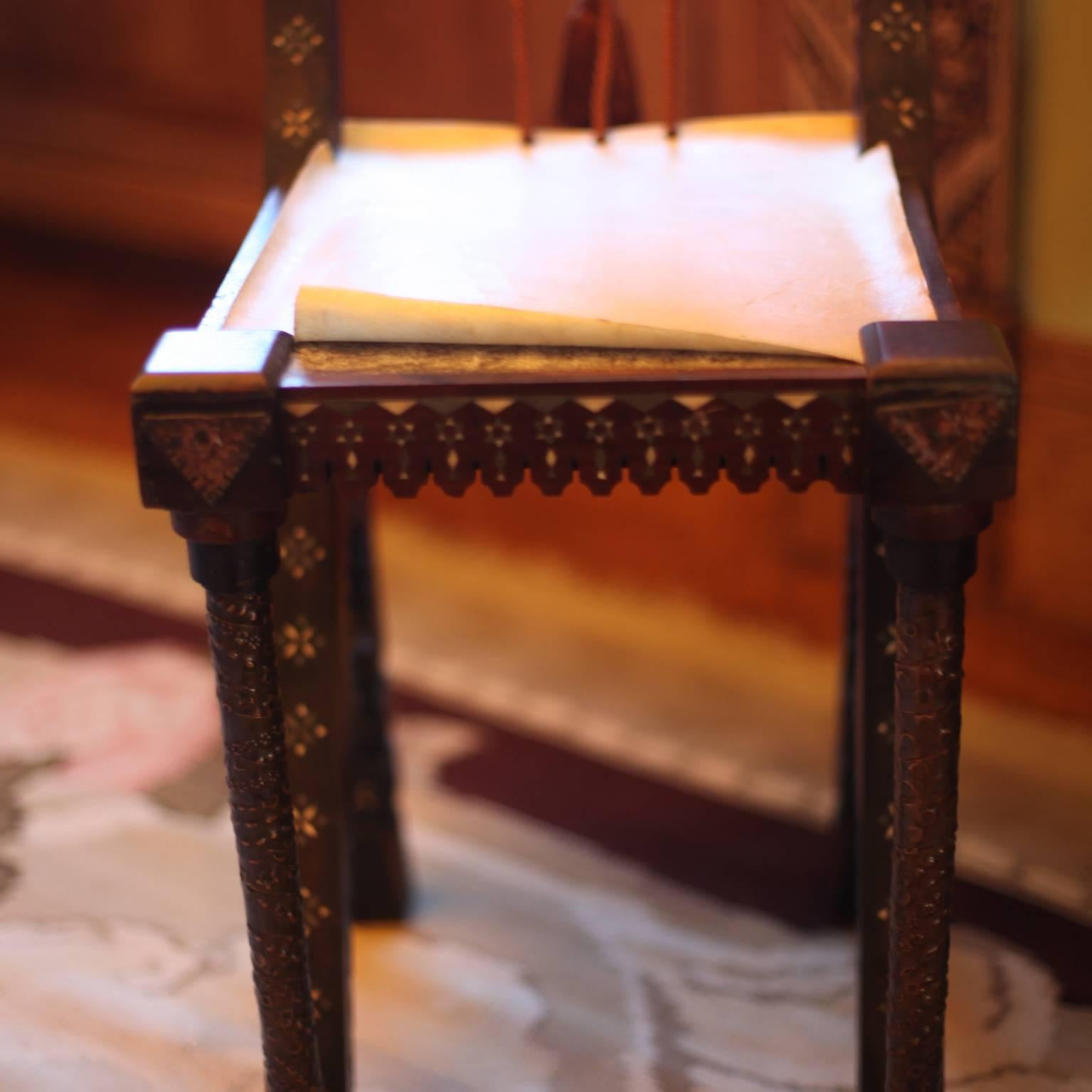 Carlo Bugatti Side Chair 1