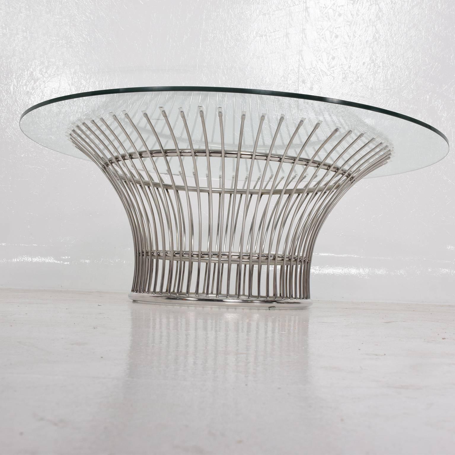 Contemporary Coffee Table in the style of Warren Platner
