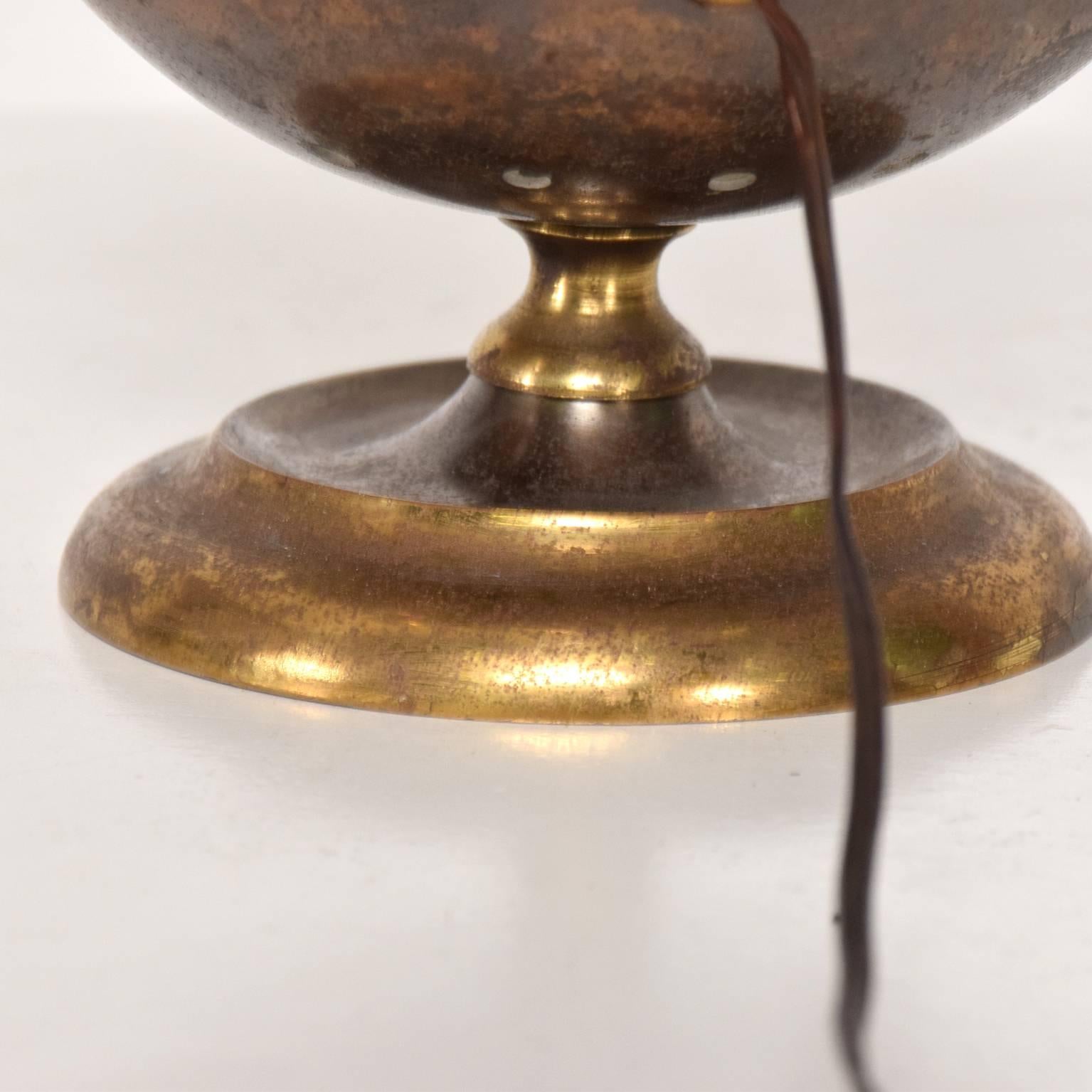 Mid-Century Modern Italian Table Lamp Urn Shape Ponti Style 1