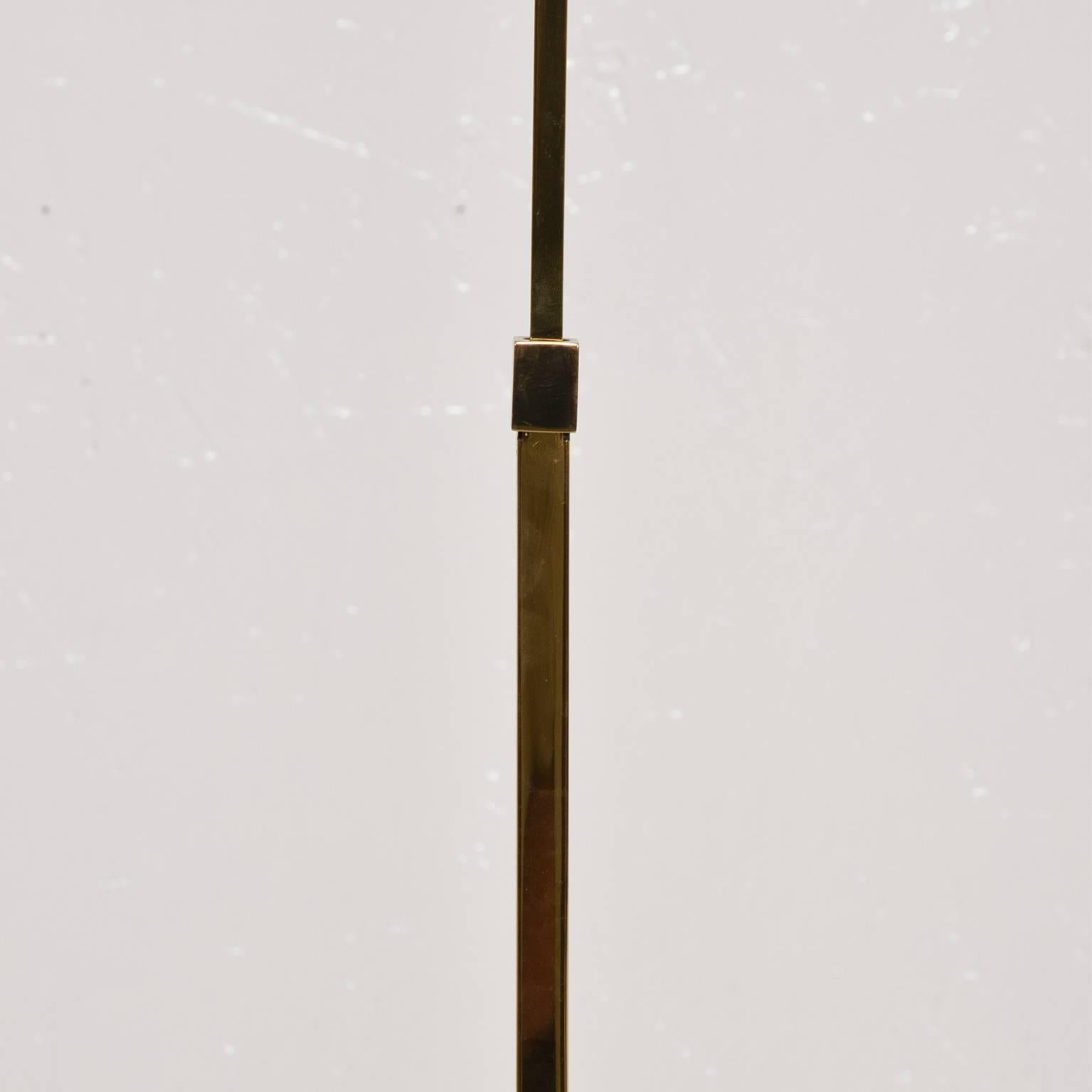 Mid-Century Modern Brass Floor Lamp by Casella 1