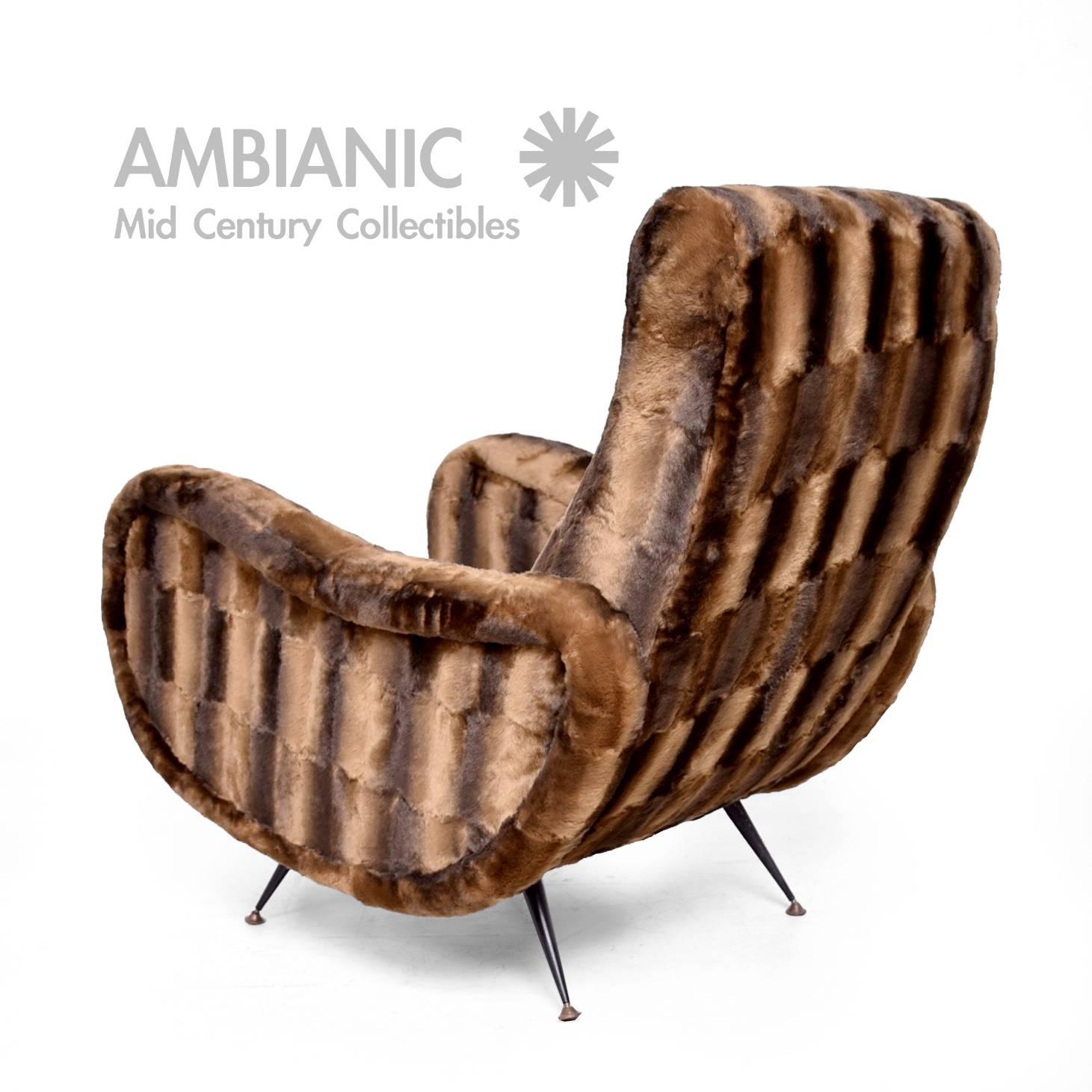Italian Chair, circa 1950s After Zanuso 1