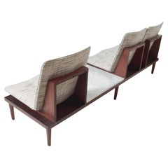 1960s Architectural Sofa Bench by Pedro Ramírez Vázquez for IRGSA