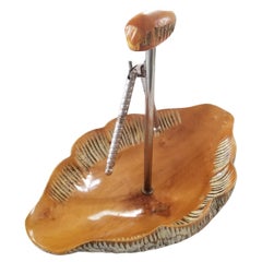1960 Macabo Cusano Aldo Tura Wood Ciotola Schiaccianoci Milano Italia