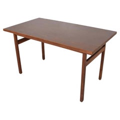 1950s Jens Risom Design Compact Walnut & Formica Writing Desk