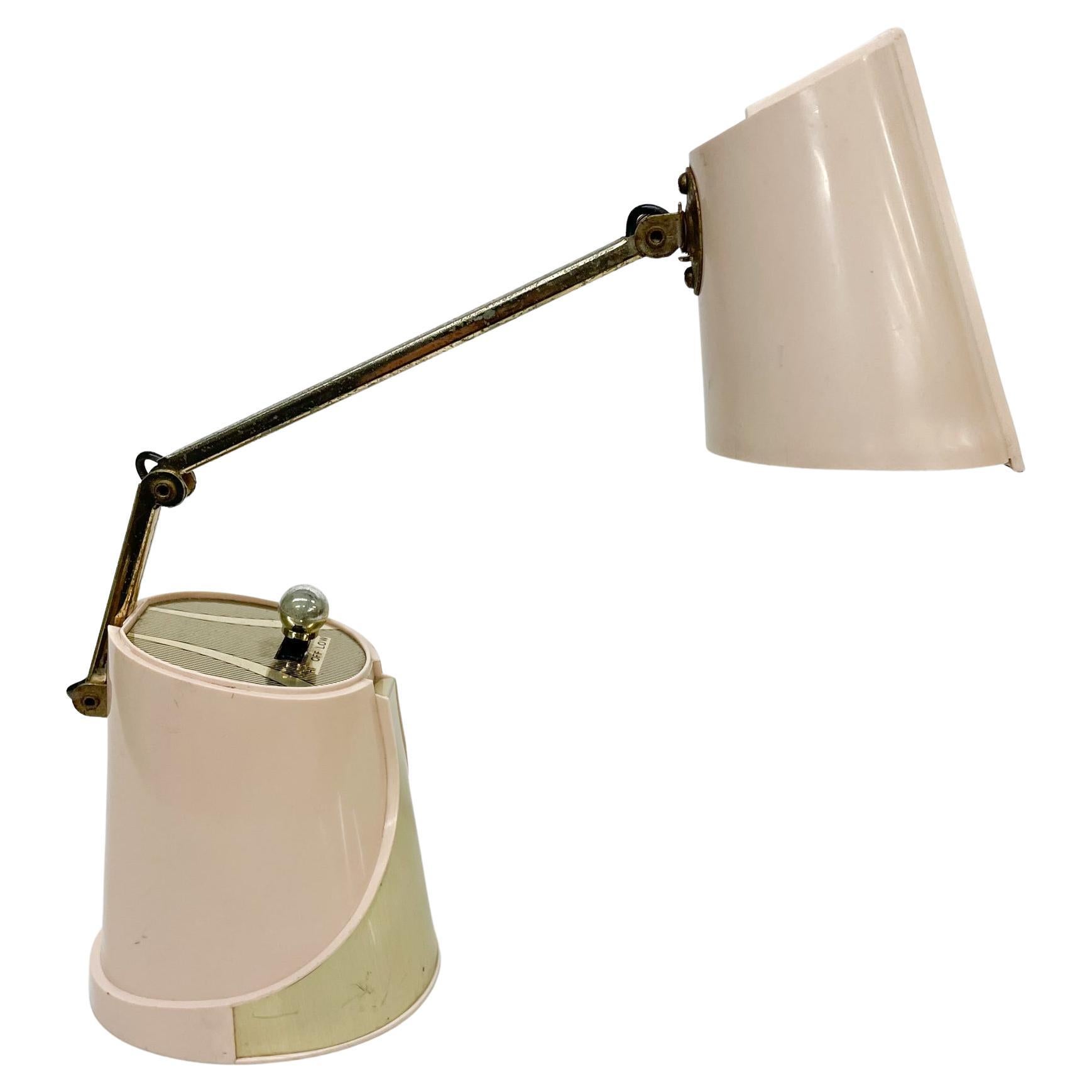 1960s Hamilton Industries Compact Desk Lamp Japan