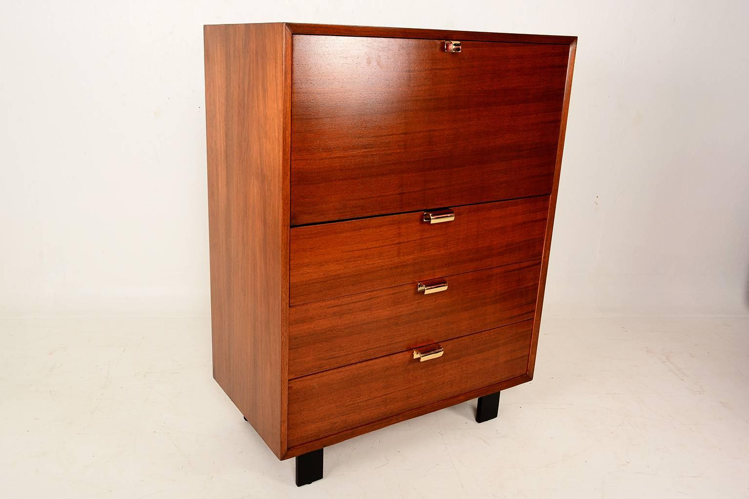 Mid-20th Century George Nelson Secretary Chest by Herman Miller