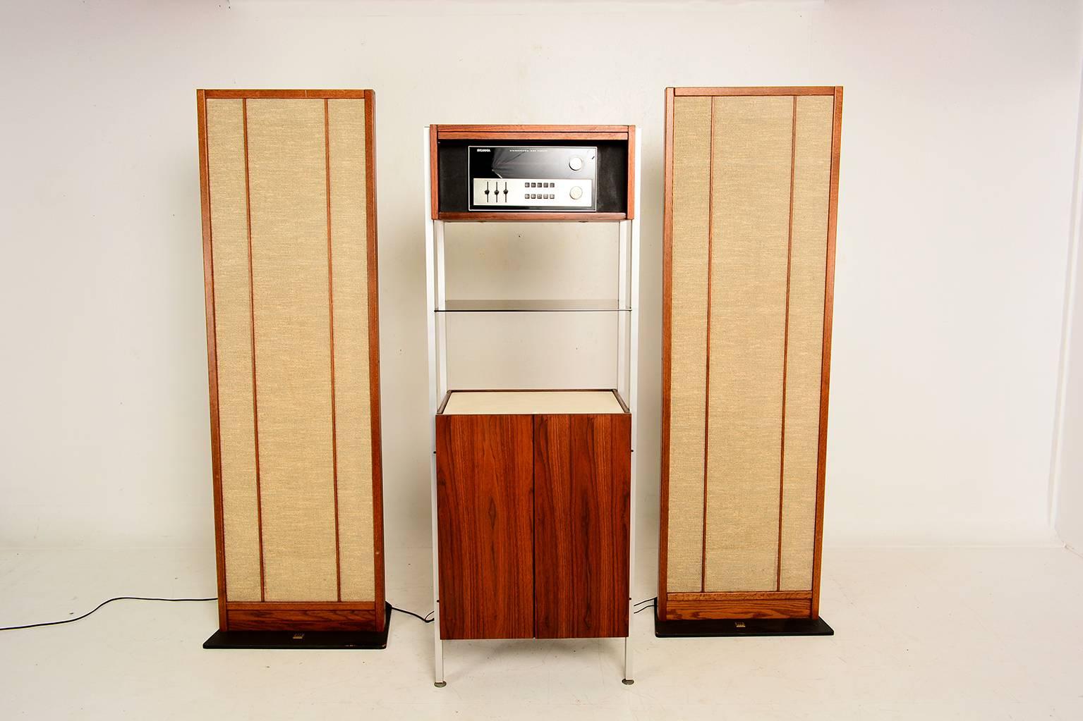 tall stereo cabinet