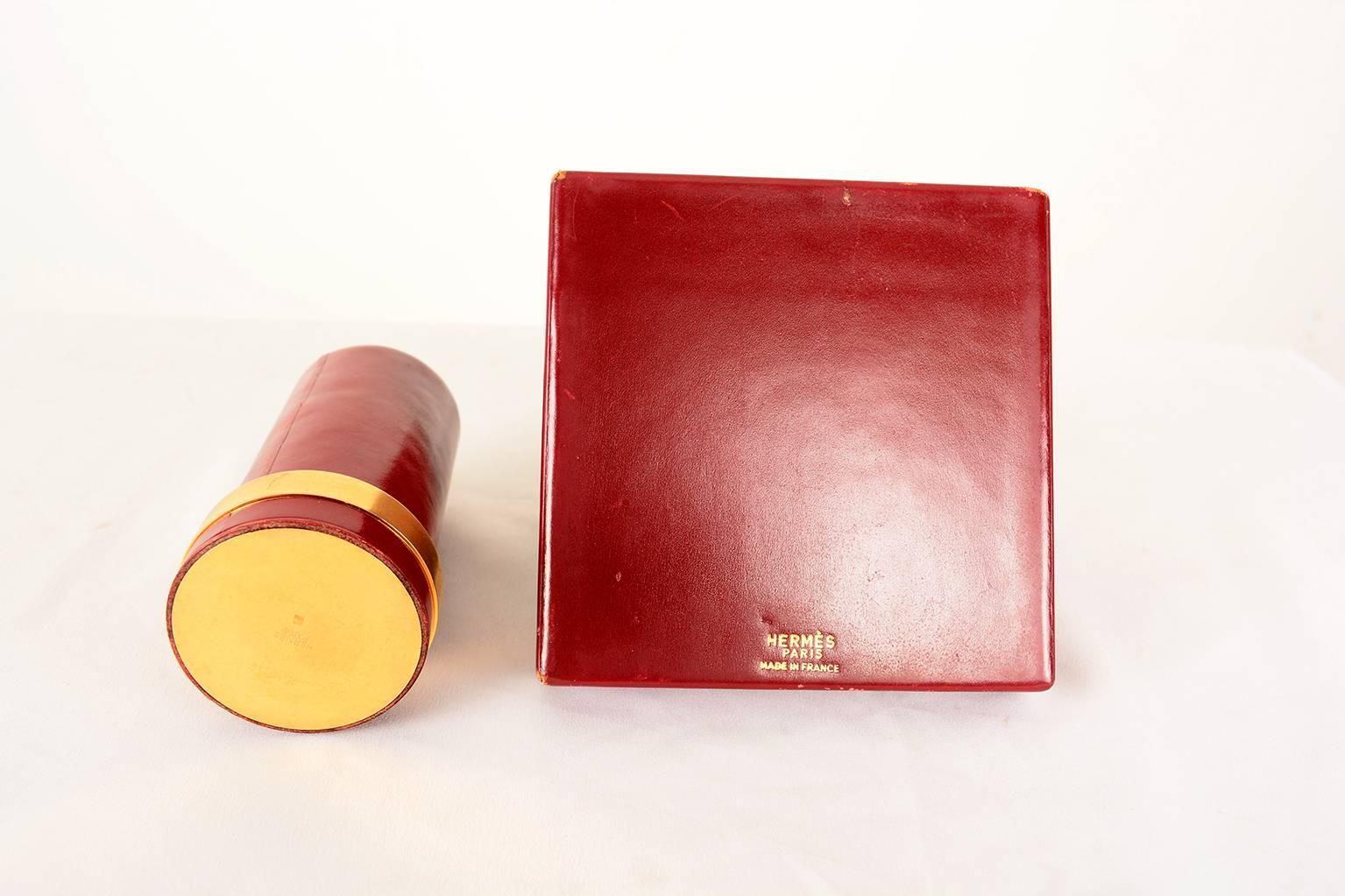 Mid-20th Century Hermes Dupre Lafon Desk Set