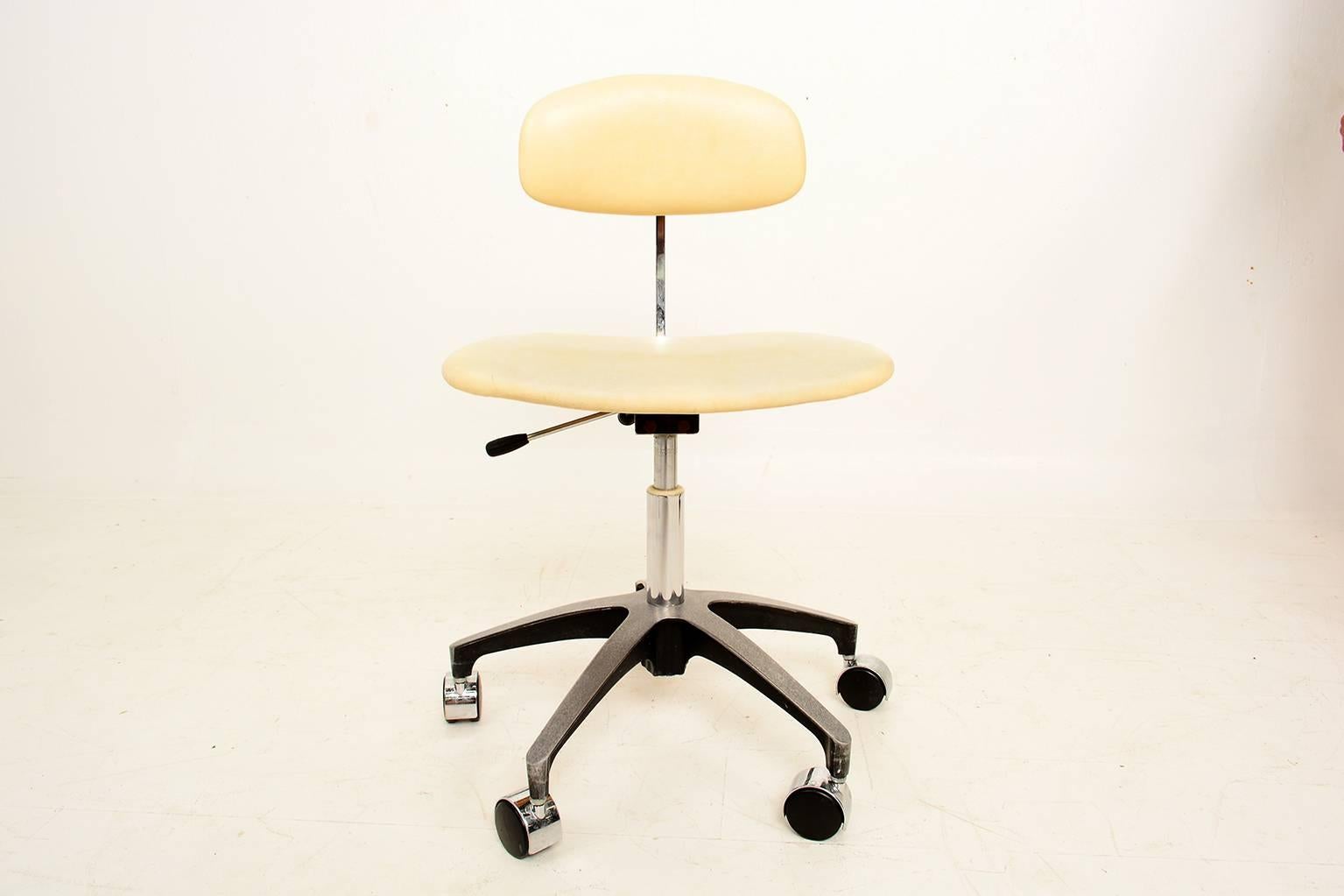 Mid-Century Modern Industrial Office Desk Chair 2